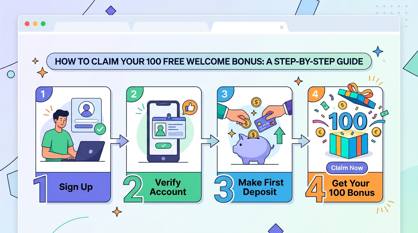 How to Claim Your 100 Free Welcome Bonus: A Step-by-Step Guide