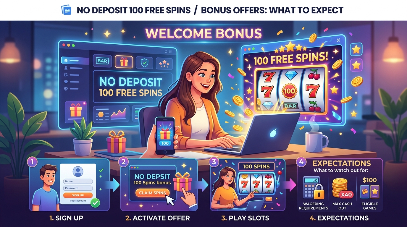 What is a 100 Welcome Bonus Casino?