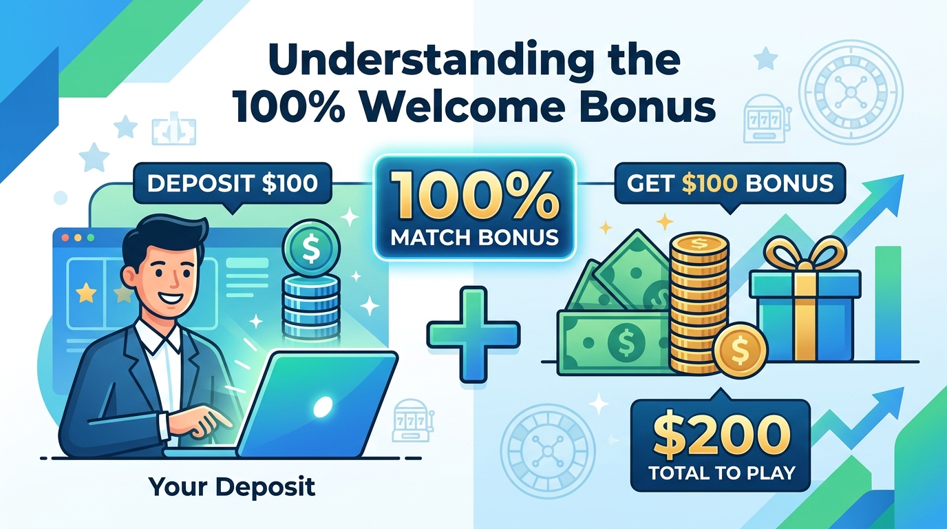 Understanding the 100% Welcome Bonus Casino Concept