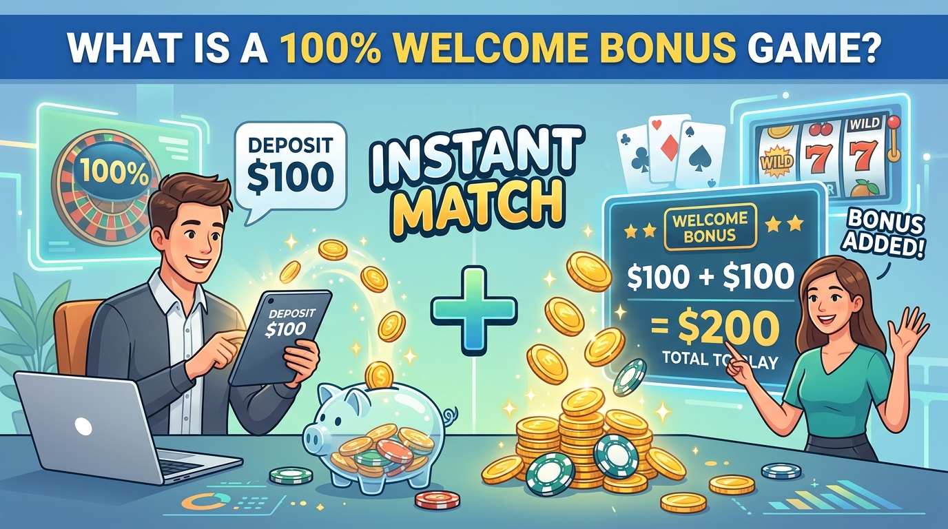 Choosing the Right 100% Welcome Bonus For You