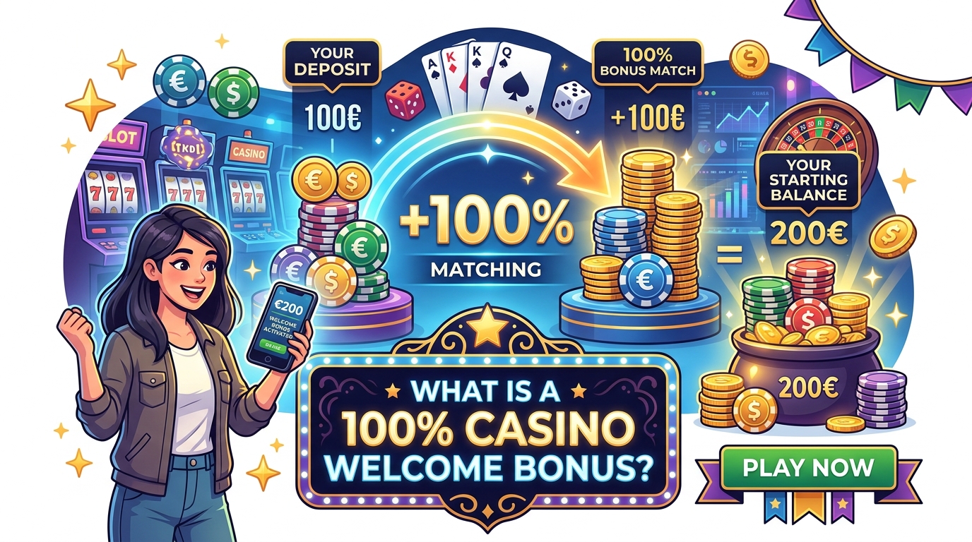Claim Your 100% Casino Welcome Bonus: Expert Guide (2024)