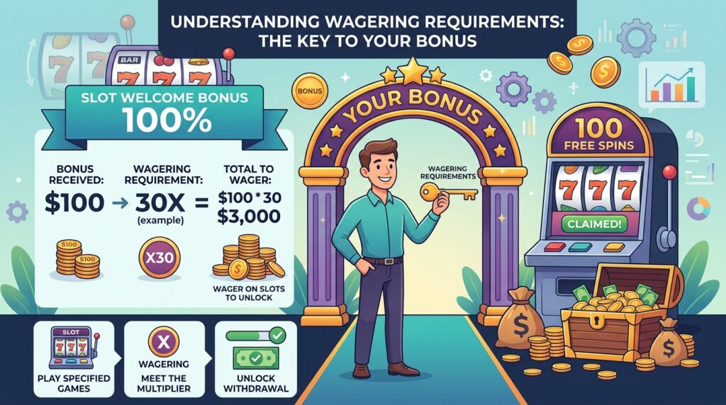 Claim Your Slot Welcome Bonus 100% Match Today!