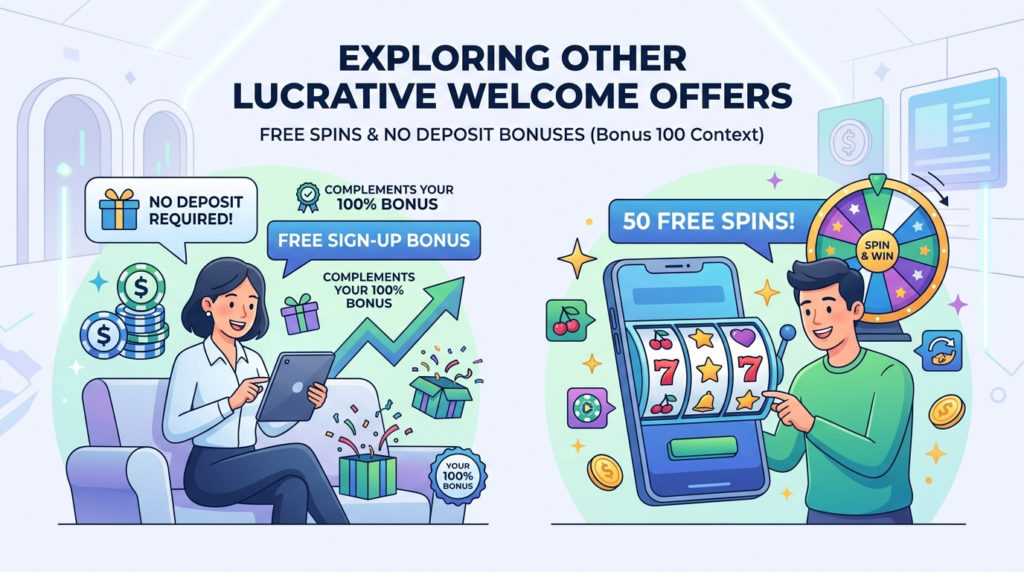 Claim Your Casino Welcome Bonus 100% Match & Free Spins Today!