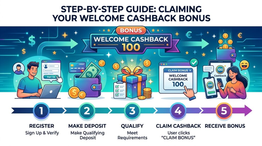 Claim Your Bonus: Welcome Cashback Offers Up To ₱100 Easily