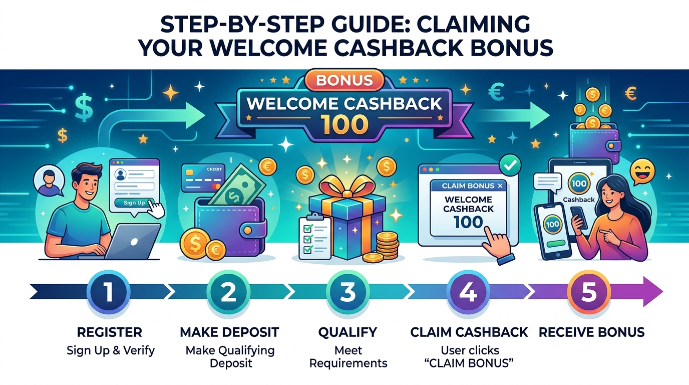 Claim Your Bonus: Welcome Cashback Offers Up To ₱100 Easily