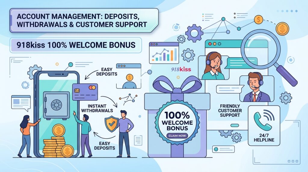 918Kiss 100% Welcome Bonus: Claim Your Free Credit Today!