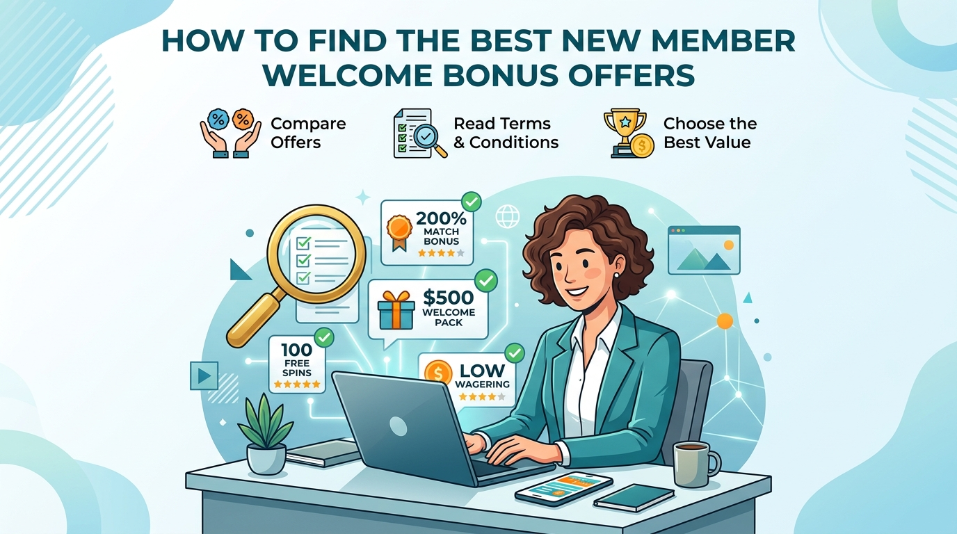 How to Find the Best New Member Welcome Bonus Offers