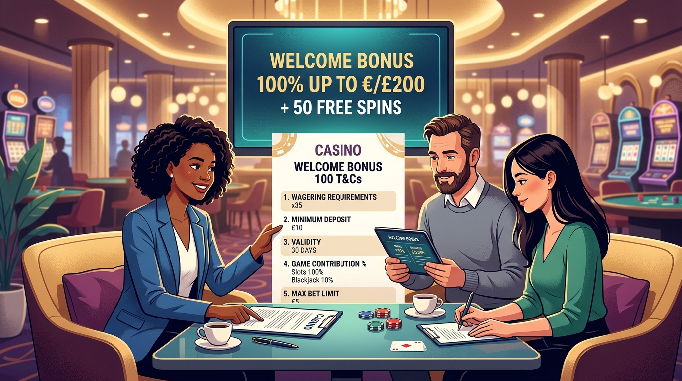 What is a 'Welcome Bonus 100 Casino' Offer?