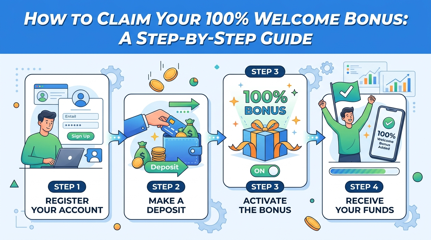 How to Claim Your 100% Welcome Bonus: A Step-by-Step Guide