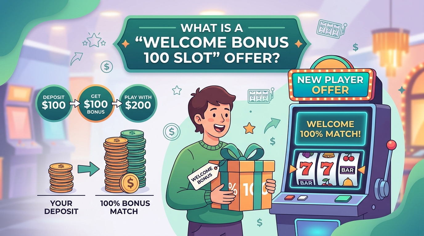 How to Claim Your Welcome Bonus 100 Slot Offer (Step-by-Step)