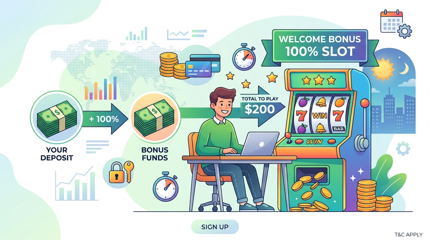 How to Claim Your 100% Slot Welcome Bonus: A Step-by-Step Guide