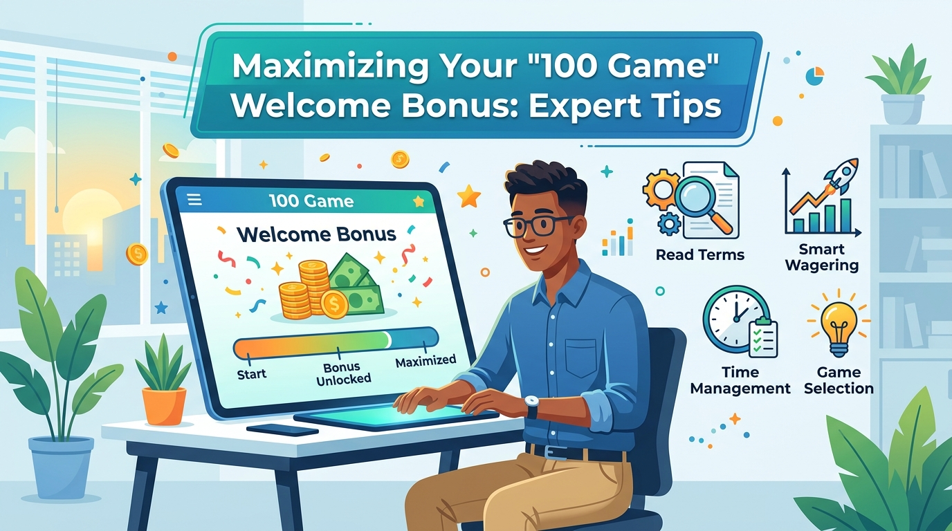 Maximizing Your '100 Game' Welcome Bonus: Expert Tips