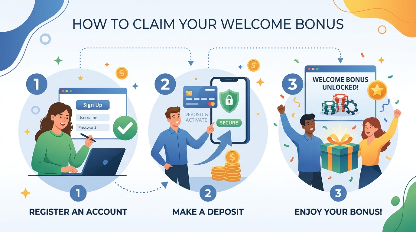How to Claim Your Welcome Bonus: A Step-by-Step Guide